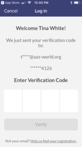 Enter code for 2-step authentication