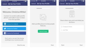 Set-Up App Profile